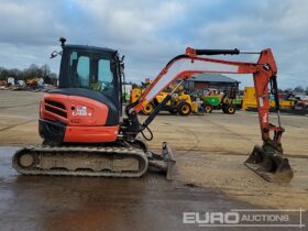 2016 Kubota U48-4 Mini Excavators For Auction: Leeds – 5th, 6th, 7th & 8th March 2025 @ 8:00am full