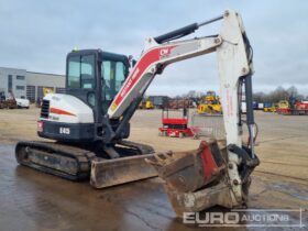 2020 Bobcat E45 Mini Excavators For Auction: Leeds – 5th, 6th, 7th & 8th March 2025 @ 8:00am full