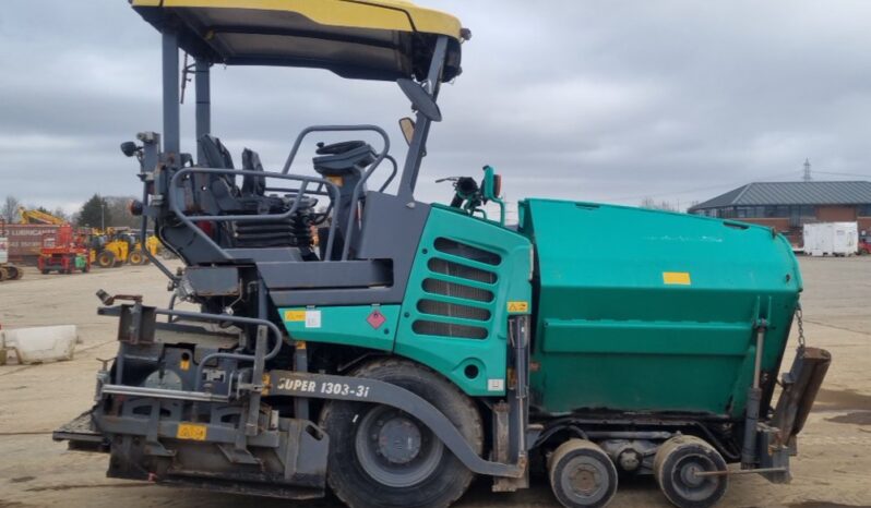 2013 Vogele Super 1303-3i Asphalt Plants For Auction: Leeds – 5th, 6th, 7th & 8th March 2025 @ 8:00am full