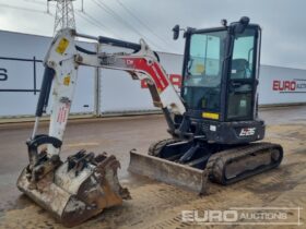 2021 Bobcat E26 Mini Excavators For Auction: Leeds – 5th, 6th, 7th & 8th March 2025 @ 8:00am