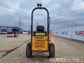 2012 Thwaites 3 Ton Site Dumpers For Auction: Leeds – 5th, 6th, 7th & 8th March 2025 @ 8:00am full