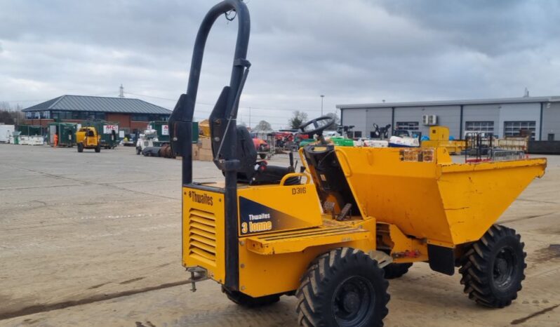 2013 Thwaites 3 Ton Site Dumpers For Auction: Leeds – 5th, 6th, 7th & 8th March 2025 @ 8:00am full