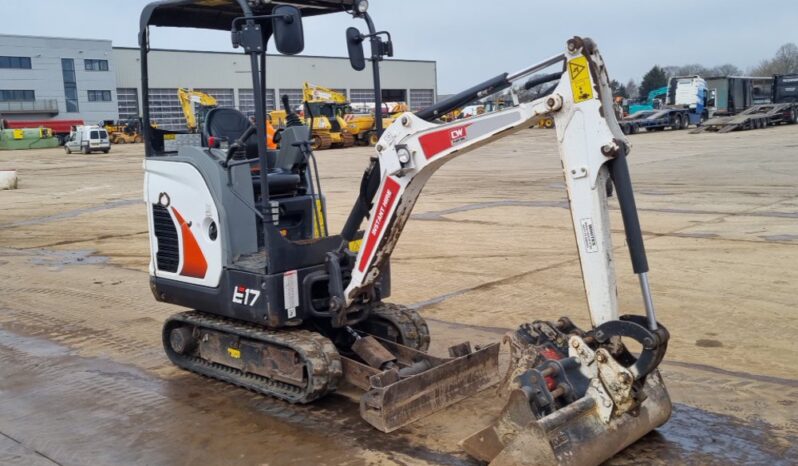 2021 Bobcat E17 Mini Excavators For Auction: Leeds – 5th, 6th, 7th & 8th March 2025 @ 8:00am full