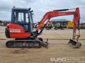 2015 Kubota KX101-3A3 Mini Excavators For Auction: Leeds – 5th, 6th, 7th & 8th March 2025 @ 8:00am full