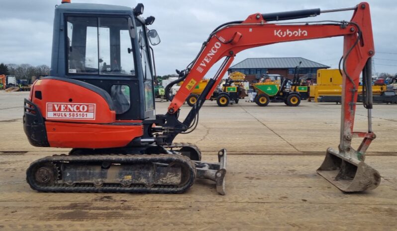 2015 Kubota KX101-3A3 Mini Excavators For Auction: Leeds – 5th, 6th, 7th & 8th March 2025 @ 8:00am full