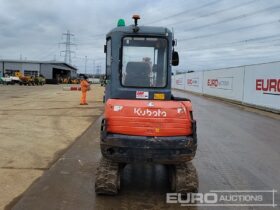 2015 Kubota KX61-3 Mini Excavators For Auction: Leeds – 5th, 6th, 7th & 8th March 2025 @ 8:00am full