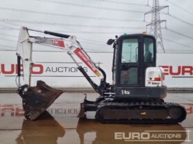 2020 Bobcat E45 Mini Excavators For Auction: Leeds – 5th, 6th, 7th & 8th March 2025 @ 8:00am full