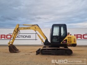 Hyundai R55-7 Mini Excavators For Auction: Dromore – 21st & 22nd February 2025 @ 9:00am For Auction on 2025-02-22 full