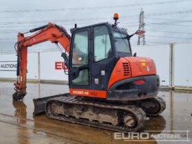 2018 Kubota KX080-4A 6 Ton+ Excavators For Auction: Leeds – 5th, 6th, 7th & 8th March 2025 @ 8:00am full