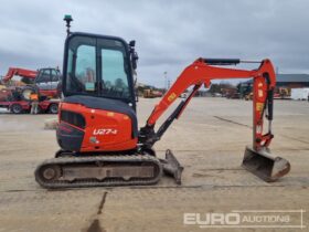 2019 Kubota U27-4 Mini Excavators For Auction: Leeds – 5th, 6th, 7th & 8th March 2025 @ 8:00am full