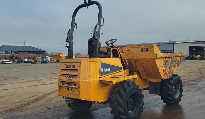 2015 Thwaites 6 Ton Site Dumpers For Auction: Leeds – 5th, 6th, 7th & 8th March 2025 @ 8:00am full