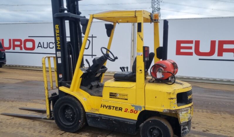 Hyster 2.50 Forklifts For Auction: Leeds – 5th, 6th, 7th & 8th March 2025 @ 8:00am full