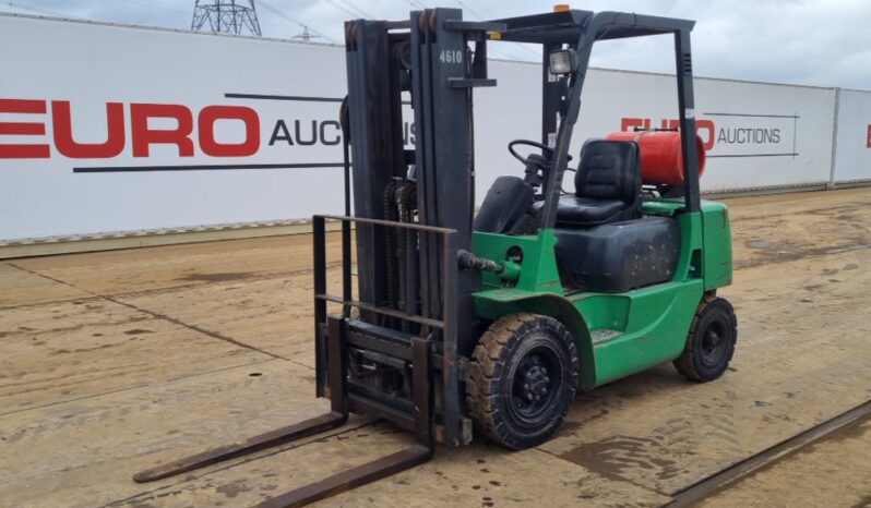 Mitsubishi FG25-4 Forklifts For Auction: Leeds – 5th, 6th, 7th & 8th March 2025 @ 8:00am