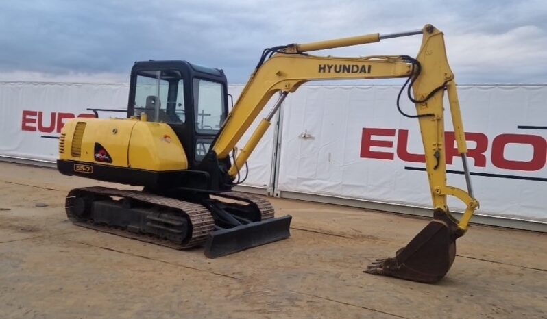 Hyundai R55-7 Mini Excavators For Auction: Dromore – 21st & 22nd February 2025 @ 9:00am For Auction on 2025-02-22 full