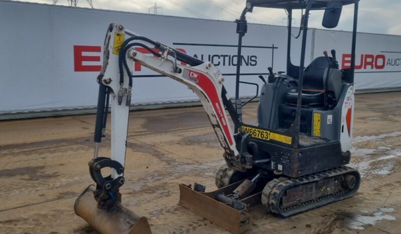 2021 Bobcat E17Z Mini Excavators For Auction: Leeds – 5th, 6th, 7th & 8th March 2025 @ 8:00am