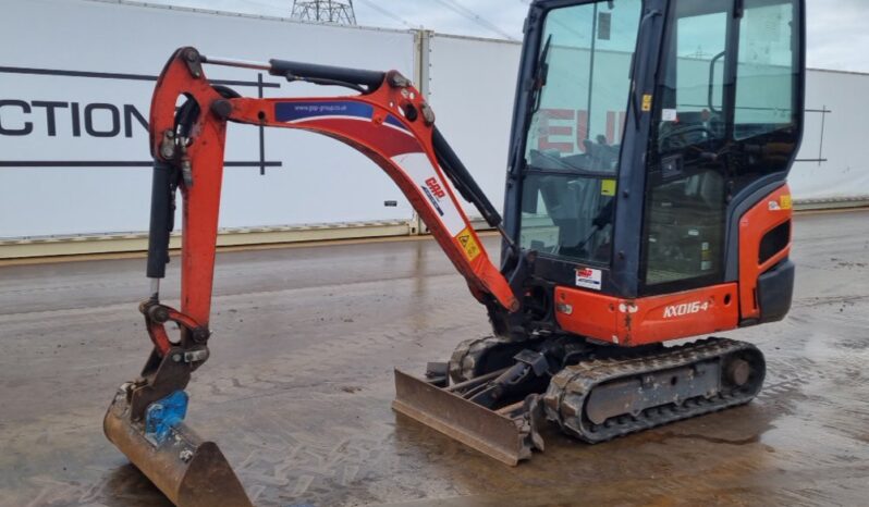 2017 Kubota KX016-4 Mini Excavators For Auction: Leeds – 5th, 6th, 7th & 8th March 2025 @ 8:00am