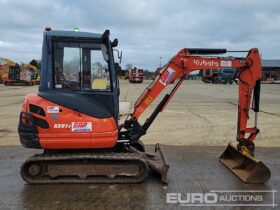 2015 Kubota KX61-3 Mini Excavators For Auction: Leeds – 5th, 6th, 7th & 8th March 2025 @ 8:00am full