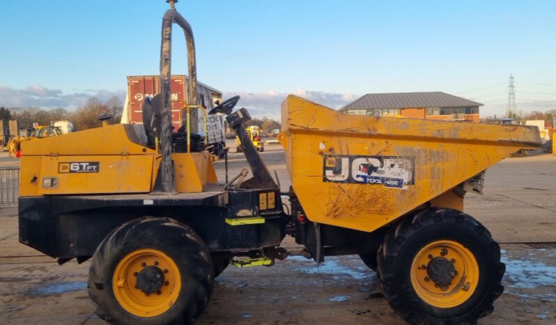 2016 JCB 6TFT Site Dumpers For Auction: Leeds – 5th, 6th, 7th & 8th March 2025 @ 8:00am full