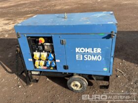 SDMO 12KvA Generator, Kohler Engine, Single Phase Generators For Auction: Dromore – 21st & 22nd February 2025 @ 9:00am For Auction on 2025-02-22 full