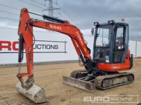 2015 Kubota KX101-3A3 Mini Excavators For Auction: Leeds – 5th, 6th, 7th & 8th March 2025 @ 8:00am