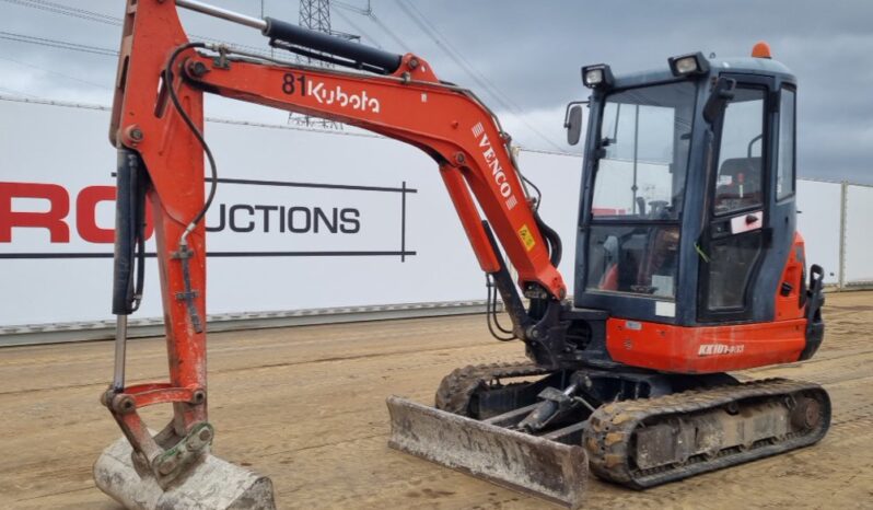 2015 Kubota KX101-3A3 Mini Excavators For Auction: Leeds – 5th, 6th, 7th & 8th March 2025 @ 8:00am