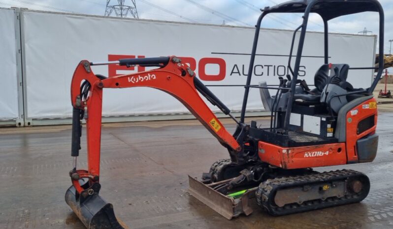 2017 Kubota KX016-4 Mini Excavators For Auction: Leeds – 5th, 6th, 7th & 8th March 2025 @ 8:00am