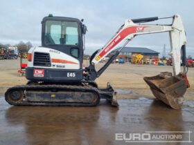 2020 Bobcat E45 Mini Excavators For Auction: Leeds – 5th, 6th, 7th & 8th March 2025 @ 8:00am full