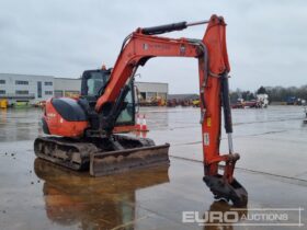 2018 Kubota KX080-4A 6 Ton+ Excavators For Auction: Leeds – 5th, 6th, 7th & 8th March 2025 @ 8:00am full