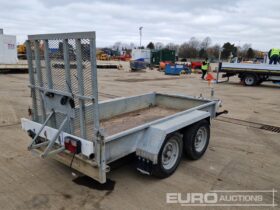 Indespension 2.7 Ton Twin Axle Plant Trailer, Ramp Plant Trailers For Auction: Leeds – 5th, 6th, 7th & 8th March 2025 @ 8:00am full