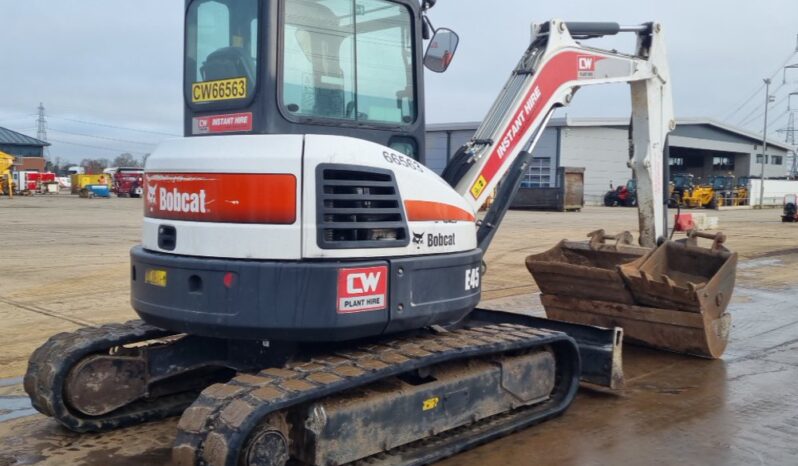 2020 Bobcat E45 Mini Excavators For Auction: Leeds – 5th, 6th, 7th & 8th March 2025 @ 8:00am full