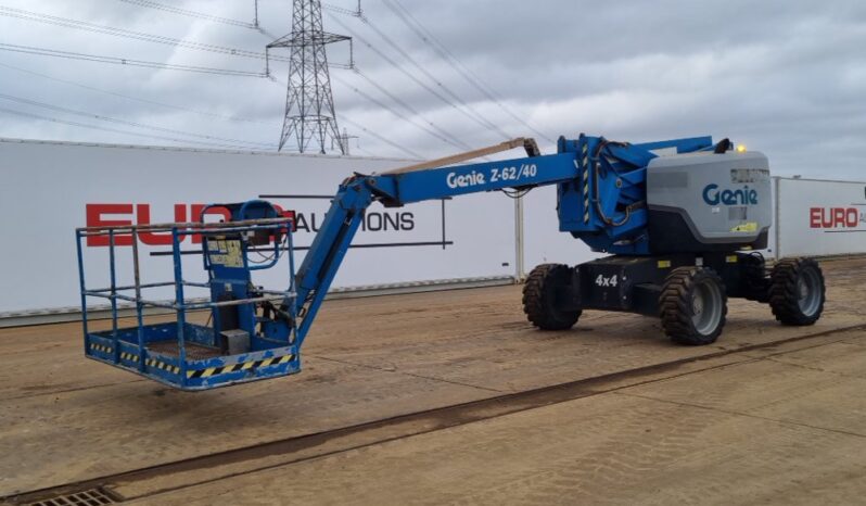 2016 Genie Z62/40 Manlifts For Auction: Leeds – 5th, 6th, 7th & 8th March 2025 @ 8:00am