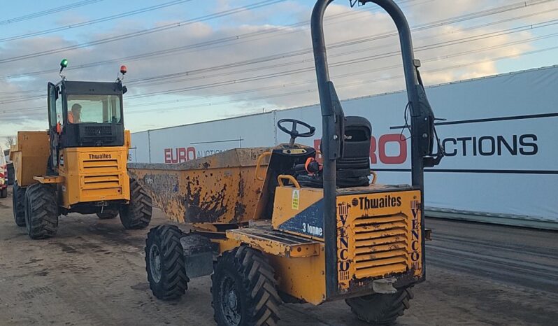 2015 Thwaites 3 Ton Site Dumpers For Auction: Leeds – 5th, 6th, 7th & 8th March 2025 @ 8:00am full