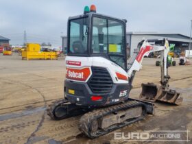 2021 Bobcat E26 Mini Excavators For Auction: Leeds – 5th, 6th, 7th & 8th March 2025 @ 8:00am full