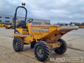 2012 Thwaites 3 Ton Site Dumpers For Auction: Leeds – 5th, 6th, 7th & 8th March 2025 @ 8:00am full