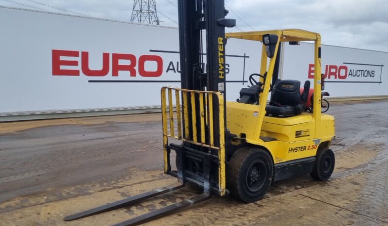 Hyster 2.50 Forklifts For Auction: Leeds – 5th, 6th, 7th & 8th March 2025 @ 8:00am