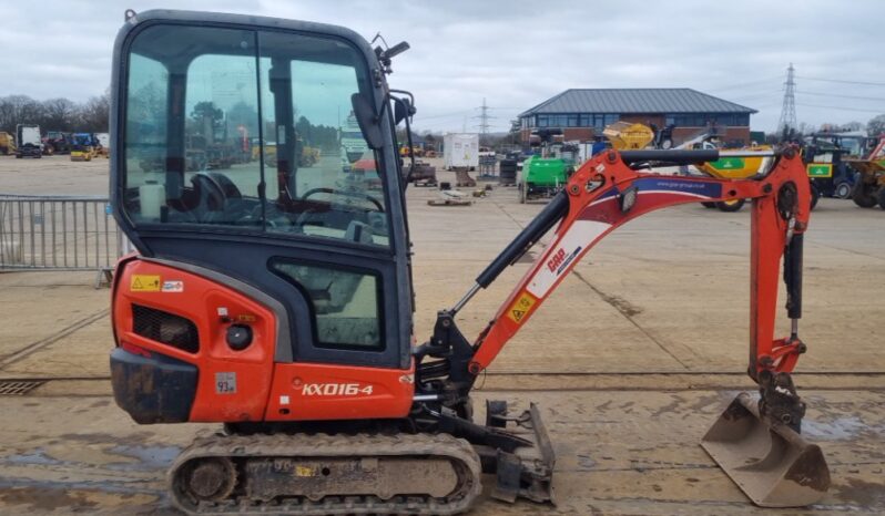 2017 Kubota KX016-4 Mini Excavators For Auction: Leeds – 5th, 6th, 7th & 8th March 2025 @ 8:00am full