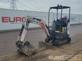 2021 Bobcat E17Z Mini Excavators For Auction: Leeds – 5th, 6th, 7th & 8th March 2025 @ 8:00am