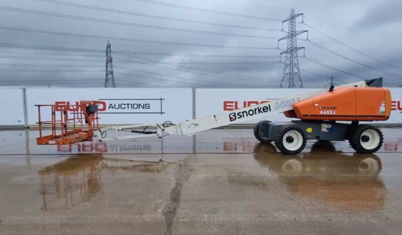 2019 Snorkel 660SJ Manlifts For Auction: Leeds – 5th, 6th, 7th & 8th March 2025 @ 8:00am full