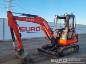 2015 Kubota KX101 Mini Excavators For Auction: Leeds – 5th, 6th, 7th & 8th March 2025 @ 8:00am