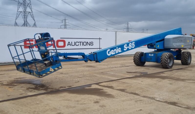 2016 Genie S85 Manlifts For Auction: Leeds – 5th, 6th, 7th & 8th March 2025 @ 8:00am