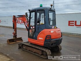 2015 Kubota KX61-3 Mini Excavators For Auction: Leeds – 5th, 6th, 7th & 8th March 2025 @ 8:00am full