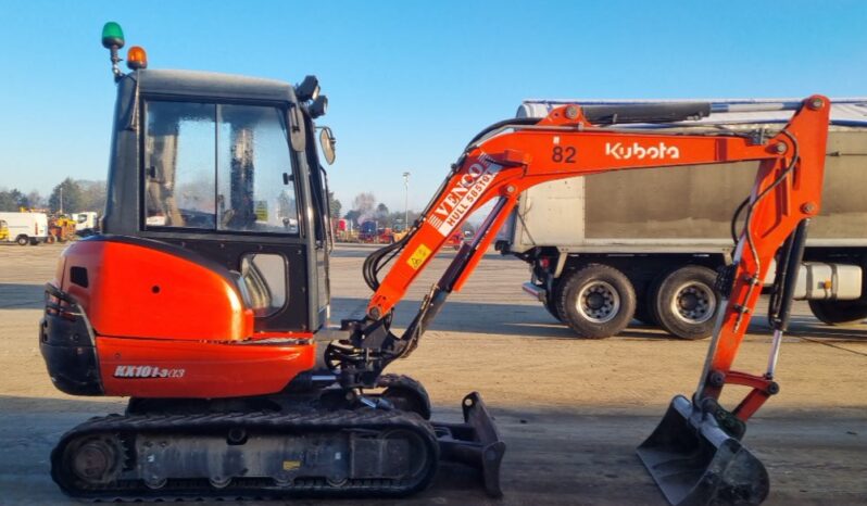 2015 Kubota KX101 Mini Excavators For Auction: Leeds – 5th, 6th, 7th & 8th March 2025 @ 8:00am full