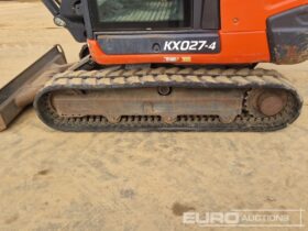 2019 Kubota KX027-4 Mini Excavators For Auction: Dromore – 21st & 22nd February 2025 @ 9:00am For Auction on 2025-02-22 full