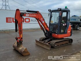 2015 Kubota KX61-3 Mini Excavators For Auction: Leeds – 5th, 6th, 7th & 8th March 2025 @ 8:00am