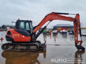 2018 Kubota KX080-4A 6 Ton+ Excavators For Auction: Leeds – 5th, 6th, 7th & 8th March 2025 @ 8:00am full