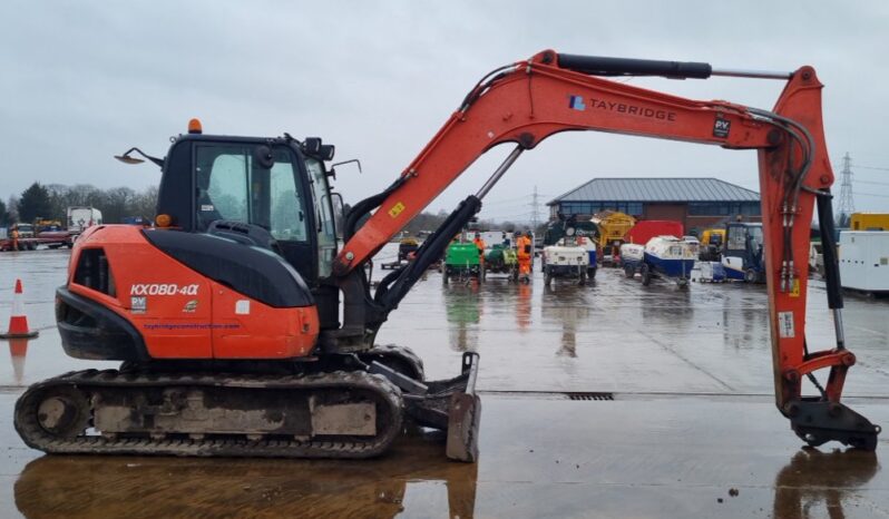 2018 Kubota KX080-4A 6 Ton+ Excavators For Auction: Leeds – 5th, 6th, 7th & 8th March 2025 @ 8:00am full