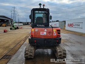 2016 Kubota U48-4 Mini Excavators For Auction: Leeds – 5th, 6th, 7th & 8th March 2025 @ 8:00am full