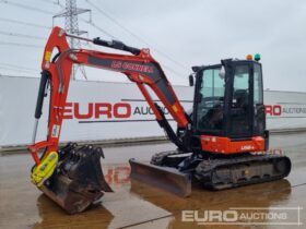 2022 Kubota U56-5 Mini Excavators For Auction: Leeds – 5th, 6th, 7th & 8th March 2025 @ 8:00am