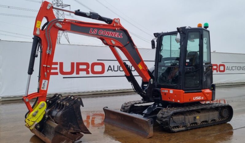 2023 Kubota U56-5 Mini Excavators For Auction: Leeds – 5th, 6th, 7th & 8th March 2025 @ 8:00am