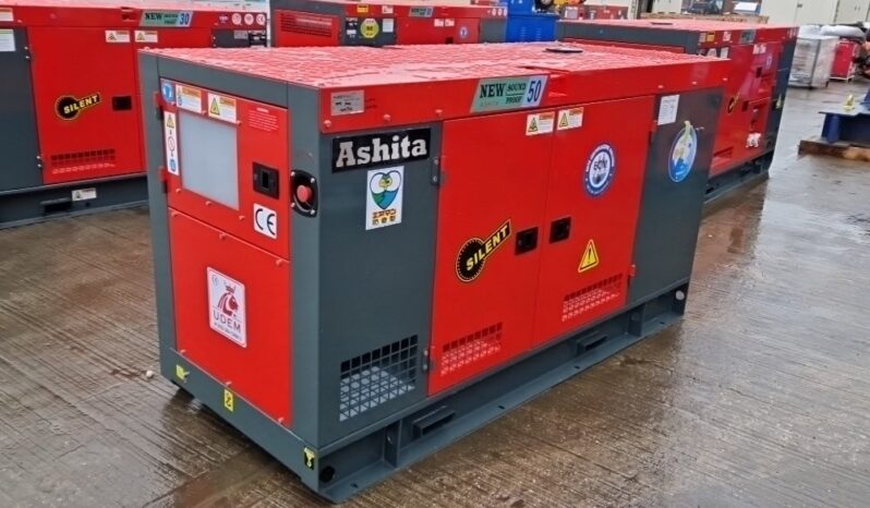 Unused 2025 Ashita Power AG3-50 Generators For Auction: Leeds – 5th, 6th, 7th & 8th March 2025 @ 8:00am